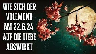 Wie sich der Vollmond am 22 Juni 2024 bei diesen Sternzeichen auf die Liebe auswirkt