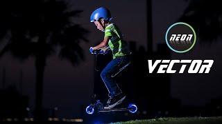 Neon Vector Light-up Kids Scooter