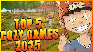 TOP 5 COZY GAMES 2025! (1)