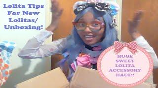 Lolita Tips for New Lolitas | Don't Hyperfixate on Main Pieces! Huge Sweet Lolita Accessory Haul!!