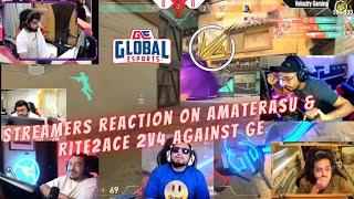 Streamers Reaction On Amaterasu & Rite2ace 2V5 Against GE | VLT VS GE | ft.Binks,Zishu,Eupho,SID