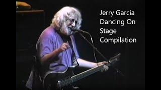 Almost 1 Hour of Jerry Garcia Dancing On Stage Compilation