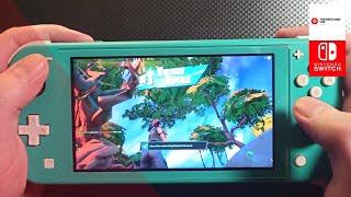 Fortnite Chapter 3 Season 2 Nintendo Switch Lite Gameplay (First Time Trios Win)