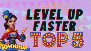 TOWNSHIP || FASTEST WAYS TO LEVEL UP 