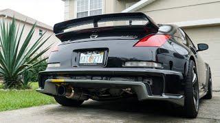 FRIEND REACTS TO MY LOUD 350Z NISMO WITH TOMEI EXHAUST!