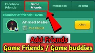 How to Add Friend On Game Buddies Yalla Ludo