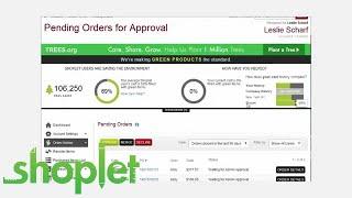 Shoplet.com's E-Procurement Tutorial- Merging Orders