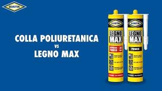 Colla poliuretanica? Meglio Bostik Legno Max!