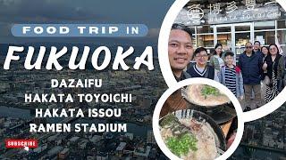 DAZAIFU | HAKATA TOYOICHI | HAKATA ISSOU | RAMEN STADIUM || FOOD TRIP IN FUKUOKA