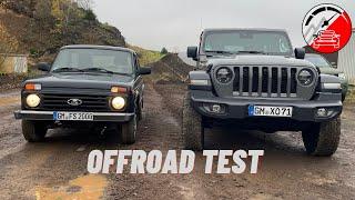 Jeep Wrangler Rubicon & Lada Niva Offroad | by AutocruiseTV