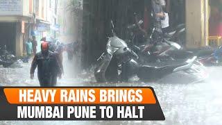 Maharashtra Heavy Rain Update LIVE | Pune Rain | Mumbai Thane Rain, Railway | Monsoon | News9