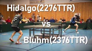 Chancenlos gegen Abwehr! | Hidalgo(2276TTR) vs Bluhm(2376TTR) | 3.Bundesliga Süd