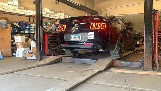 Mustang GT H Pipe & SR Performance Muffler Installation