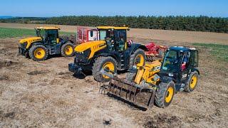 Trágyaszórás 2021 - JCB TEAM  JCB 4190 + Annaburger | JCB 8330 + Vaderstad | JCB 536-60