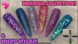 Nail Sugar New Releases! | Micro Mylar | The Mermaid Collection