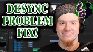 How to Fix Audio Out of Sync MP4 Files in Adobe Premiere Pro (adobe audio glitch)