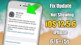 iOS 12.5.6 Update Not Showing | Fix iOS 12.5.6 Update Not Showing | Update iOS 12.5.6 in iPhone 6
