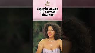 Yasemin Yılmaz ütü yapmayı bilmiyor! #shorts #doyadoyamoda #tv8