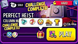 Hard / Column Mania Rainbow Perfect Heist Solo Challenge | Match Masters Solo Challenge Today