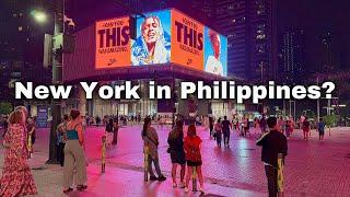 Is BGC the Philippines Version of New York? Night Walk Through BGC in Metro Manila