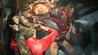 RESIDENT EVIL 2 Remake Claire Final Boss and Ending (Claire B/2nd Run) 1080p 60FPS