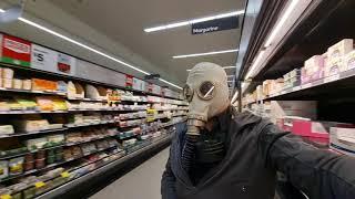 Shopping in a Russian Gas Mask!(2)