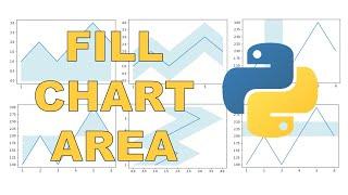 Fill area of chart using matplotlib in python