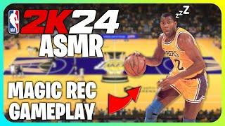 (ASMR) NBA 2K24, But I'm Magic Johnson (Relaxing Rec)