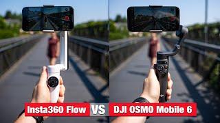 Insta360 Flow vs DJI OSMO Mobile 6 - Der ultimative Smartphone-Gimbal Vergleich