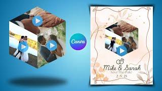 Canva Tutorial Create Stunning Wedding invitation Video