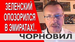 Так сесть в лужу...Шейх это запомнит навсегда...Визит Зеленского в ОАЭ / Чорновил  @AnneksiyaChannel