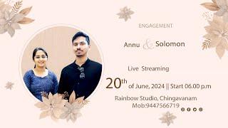 Engagement || Annu & Solomon