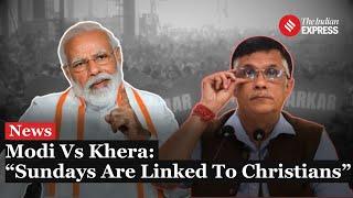 PM Modi Claims that Sundays are Linked To Christians; Pawan Khera Rebukes I Lok Sabha Election 2024