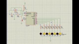 PIC16f84A IC  LED BLINKING In Microcontroller PIC C Compiler with Simulation Proteus 7 Part-1