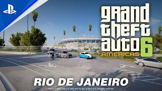 GTA 6 Americas - Brazil Freeroam Gameplay Preview | UE5