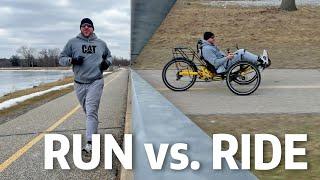 RUN vs. RIDE! Testing My AZUB Trike at Stony Creek ‍️