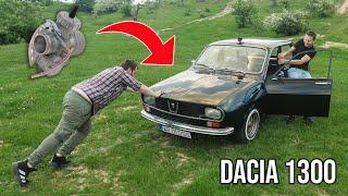 S-a stricat DACIA 1300 în mijlocul câmpului!