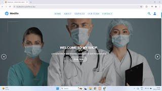 2.Creating a hospital management system Website: HTML, CSS, JS, PHP & MySQL part two