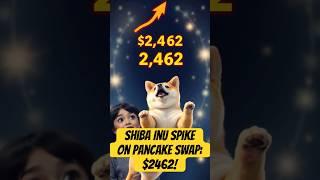 Shiba Inu Flash Spike on Pancake Swap - Prophetic Dream! #ShibaInu #PancakeSwap #WealthTransfer