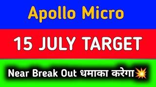 apollo micro systems share latest news || apollo micro systems share latest news today