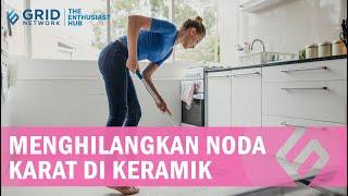 4 Cara Menghilangkan Noda Karat di Keramik, Cuma Modal Bahan Dapur