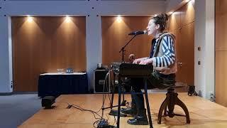 "Calling you out" live! - Alea Aquarius - Lea Köhler performs at the Leipzig Bookfair, March 2024