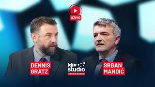 Predizborna debata u Klix Studiju: Duel Srđana Mandića i Dennisa Gratza