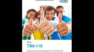 Don't Miss these Tibco TB0-118 Dumps