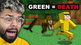 If You Touch Green, Minecraft Gets MORE Scary