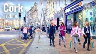 【4K】Cork city walk, Ireland 2022 | 4K Walking tour in Cork | 4K 60fps