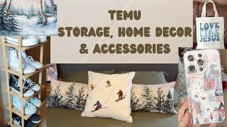 Temu Storage, Home Decor & Accessories Haul & Demo