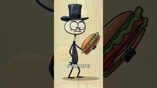 Stick Figure Detective Solves the FUNNIEST Sandwich Heist Ever!