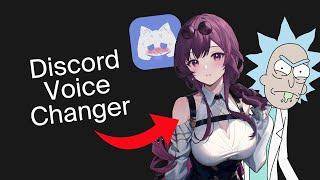 Discord Voice Changer  RVC AI models  Full Tutorial