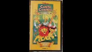 Sing Along Songs Volume 11: Circle of Life Italian VHS Opening (Disney) 1995